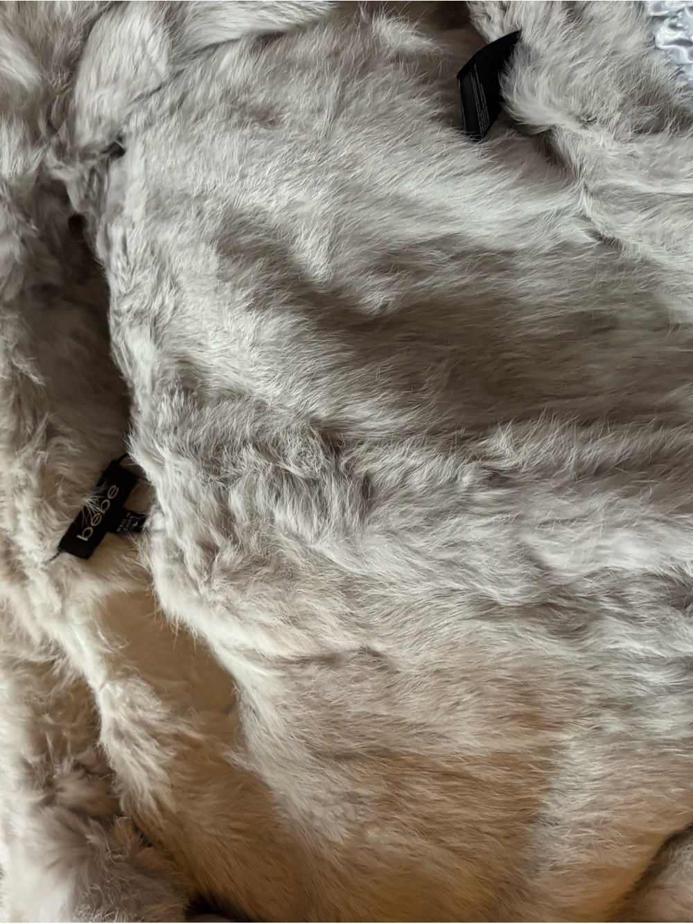 Vintage rabbit fur Bebe jacket - Picture 8 of 8